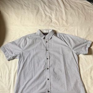 Smash button down t shirt (brand new no tags)